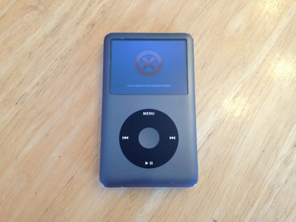 iPod classic同期できない修理　大船