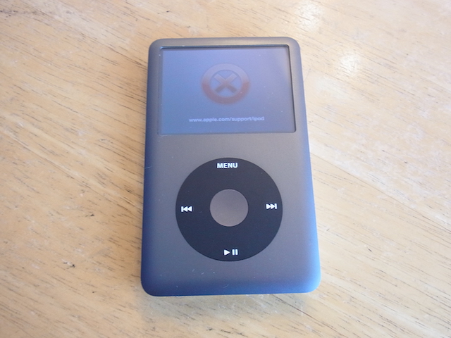 石巻のお客様 iPod classic修理